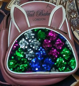 Ted Baker Bunny Sequin Mini Backpack