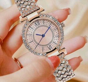 Rose Gold Women's Watch Sparkling Rhinestone Watc