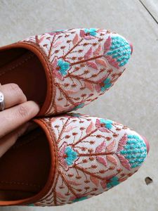 Embroidered Indian Juttis
