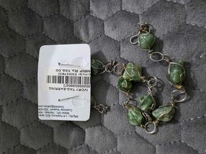 Green Stone Jewellery Set