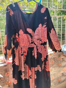 Elegant Floral Maxi Dress