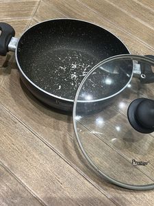Prestige Non-Stick Cookware Pot with Lid
