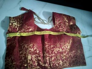 Elegant Brocade Blouse