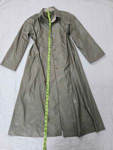light weight Classic Long Trench Coat size M