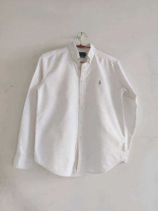 Ralph Lauren White Button-Down Shirt