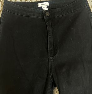 Forever 21 Flared Black Corduroy Pants