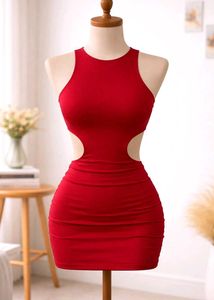 SHEIN Cut-Out Mini Dress