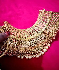 Bridal Kundan Jewelry Set new And Not Used