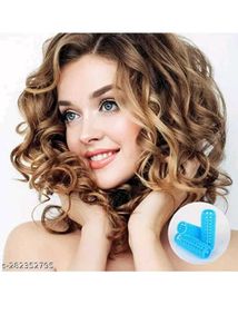Blue Hair Curlers - Set of 10
