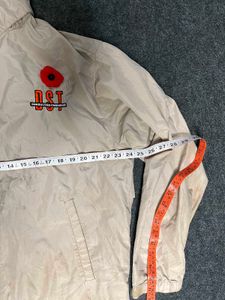 Premium Men's Casual Jacket with Poppy Emblem