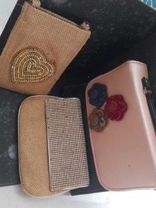 Set of 3 Elegant Clutches