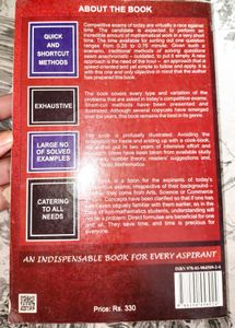 Magical Book on Quicker Maths USED