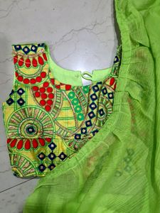 Kids lehenga Saree - 9-18mo