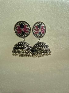 Customized Beautiful Jhumka Earrings-Unused