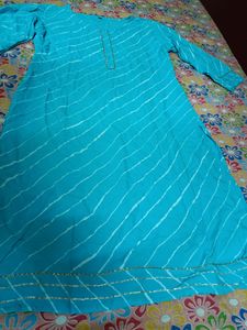 Leheriya Printed Kurti Women