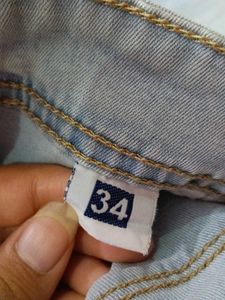 Light Wash Denim Jeans ( for girls)