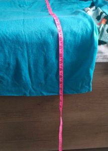 V-Neck Long Sleeve Teal Sweater