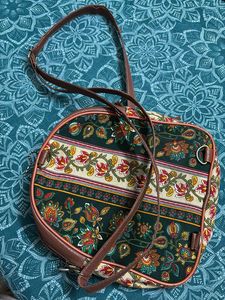 Boho Floral Crossbody Bag