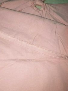Pink 'NOW' Tie-Front T-Shirt no 108