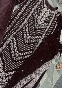 Elegant Embroidered Kurta Set with Dupatta