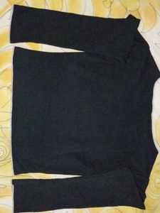 Black Long Sleeve Top