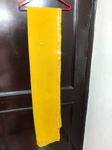 Mustard Dupatta With Border ✨