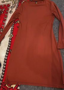 Tokyo Talkies Women Bodycon Brown Dress
