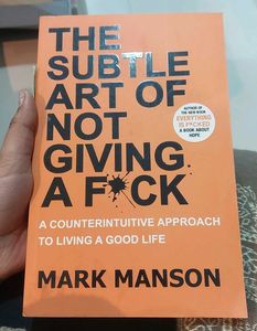 The Subtle Art Of Not Giving A F🫠ck