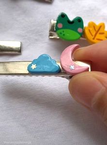 Cute Kawaii Hair Clips - Handmade!