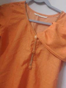 Rajnandhini Coral Kurta Set ( Women's)