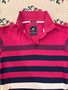 Striped Polo T-Shirt