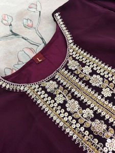 Elegant Embroidered Kurta Set