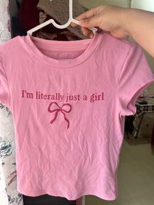 pink cute top