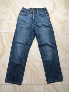 Authentic UNIQLO High-Rise Straight Jeans