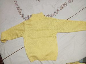 Yellow Knit Sweater