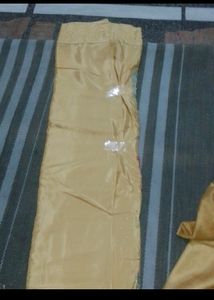Muslin Creme Suit With Embroidered Front