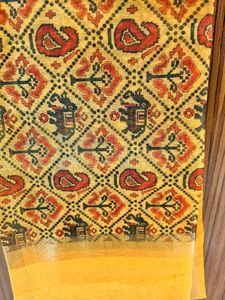 Elephant Print Dupatta