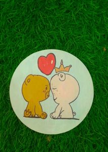 fridge magnets, lippan art, resin coaster