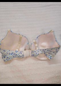 Pretty Floral Push-Up Bra