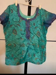 Pure Silk Short Kurthi