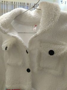 Emerous Full Sleeve Solid Woman Jacket