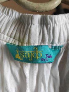 White Dhoti Pant