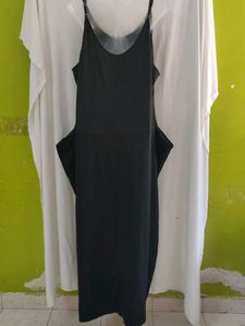 Emery rose Black Sleeveless Maxi Dress