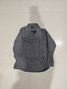 *FREE DELIVERY* Floral Gray Men's Dress Shirt