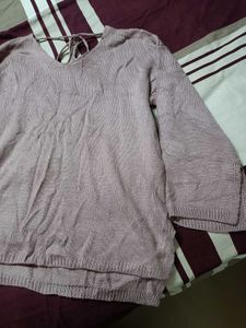 MAUVE KNIT TOP