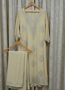 Elegant Embroidered Kurta Set