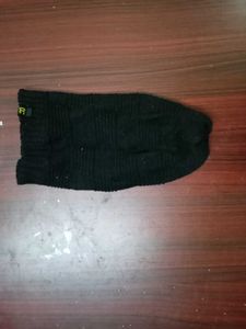 Black Knit Beanie cap