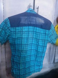 Boys Shirt With Danim Design