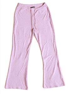 Soft Pastel Wide Leg Sweatpants