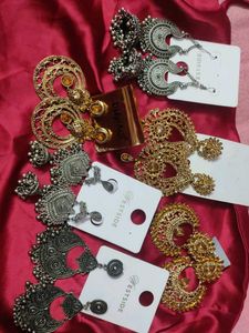 Exquisite Traditional Indian Earrings